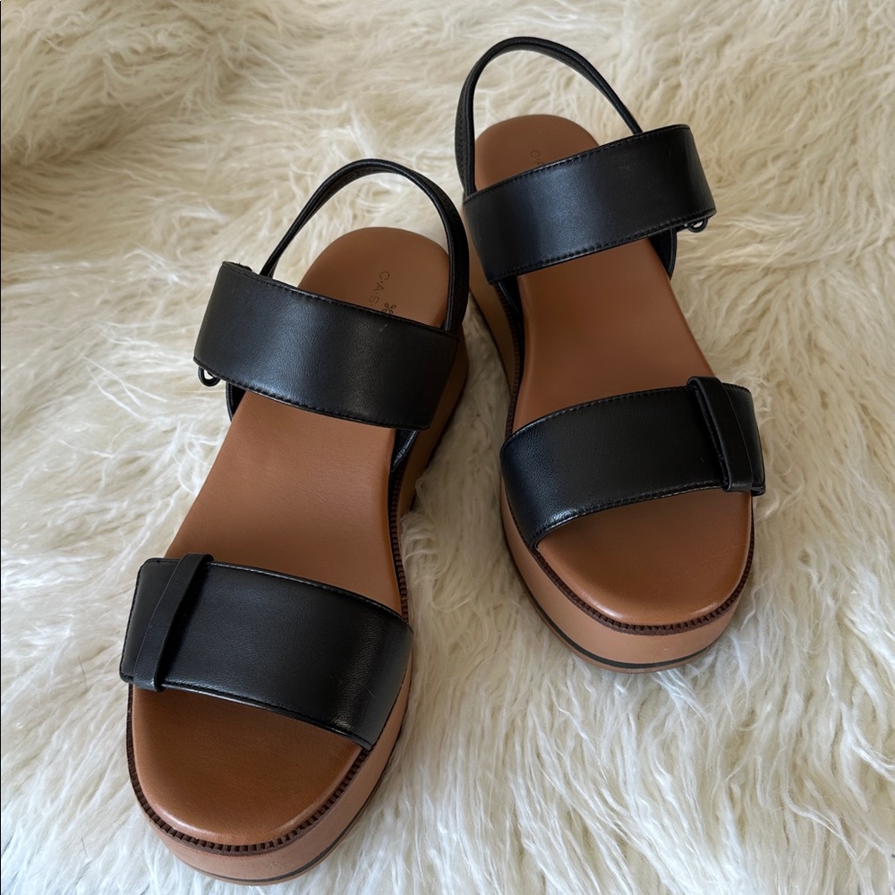 Caslon Briana Black Platform Sandal